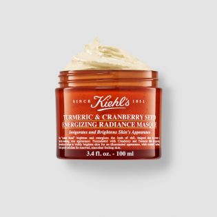 Kurkuma-karpalonsiementen energisoiva Radiance-naamio