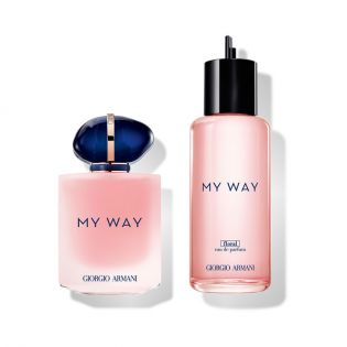 MY WAY FLORAL 90ml & UUDELLEENTÄYTETTÄVÄ SETTI