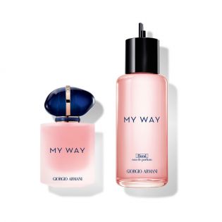 MY WAY FLORAL 50ml & UUDELLEENTÄYTETTÄVÄ SETTI