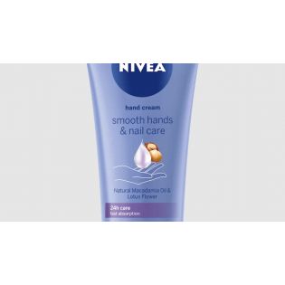 NIVEA Smooth Hands & Cuticle Care -käsivoide