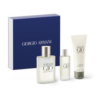 ACQUA DI GIÒ EAU DE TOILETTE TRIO KESÄ LAHJASETTI