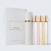 Estée Lauder Luxury Collection -sumutinkotelo, jossa on täyttöpakkauksia, 3 matkakokoista parfum-suihketta